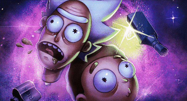 Steam Workshop::Rick And Morty in Space - 4K wallpaper